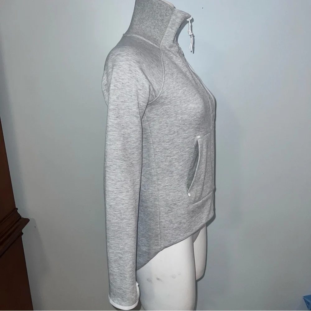 Nike Tech Fleece Full-Zip Hoodie Light Gray Women’s Size XSmall